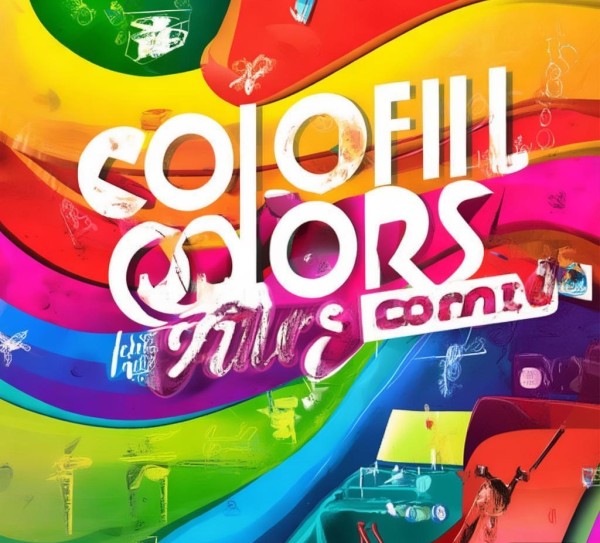 广告画，Colorful Colors for Your Brand